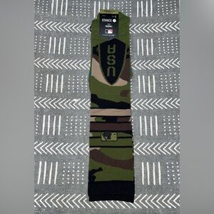 $23.99 Stance MLB Armed Forces 2024 Camo Diamond Pro OTC USA Socks Large Men’s L